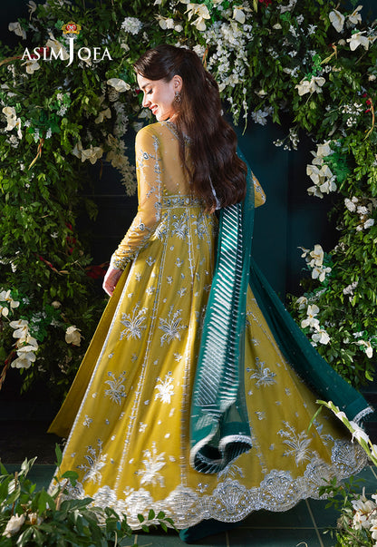 AJLFC-10 EMBROIDERED NET UNSTITCHED 3 PCS