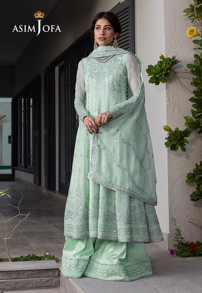 AJJH-04 EMBROIDERED CHIFFON 3 PCS
