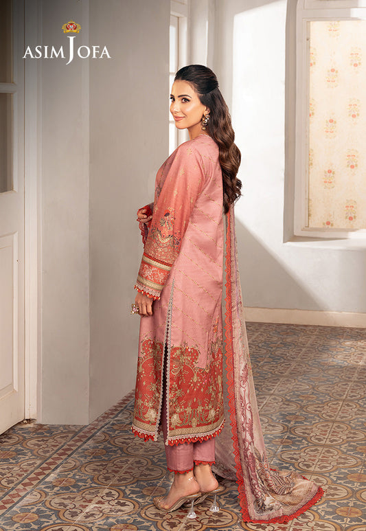 AJARP-08 PRINTED JACQUARD STITCHED 3 PCS