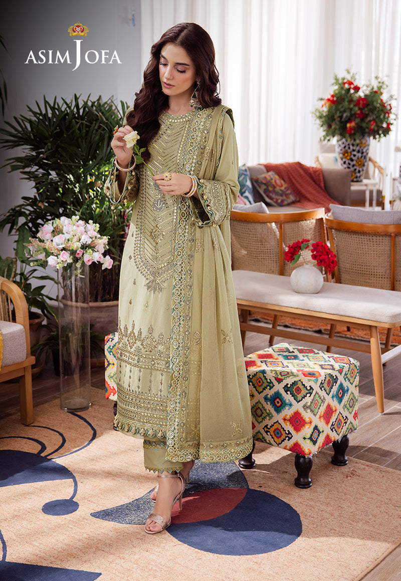 AJUR-11 EMBROIDERED LAWN 3 PCS