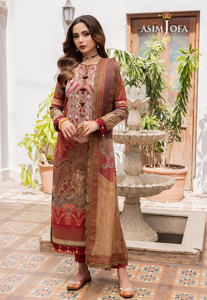 AJRW-01 EMBROIDERED PREMIUM WINTER COTTON 3 PCS