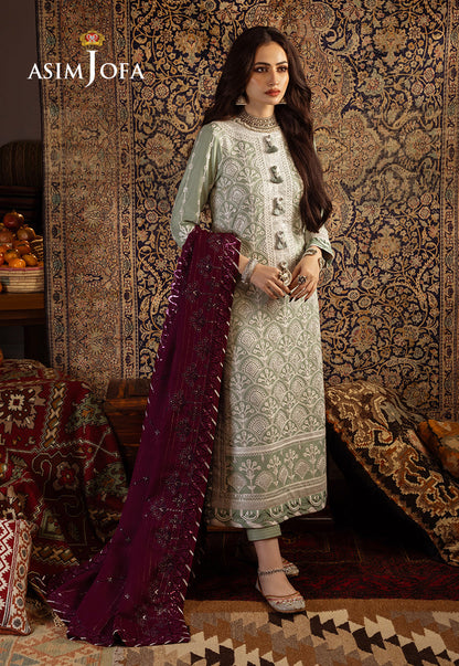 AJKT-01 EMBROIDERED TWILL 3 PCS