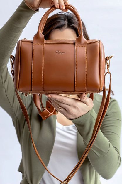 Fineur Handbag Pace Duffle - Caramel