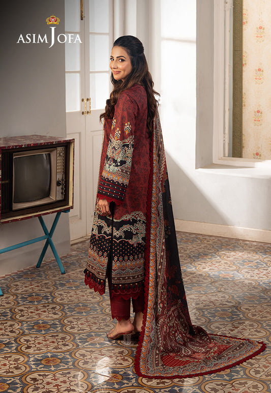AJAR-26 PRINTED LAWN 3 PCS