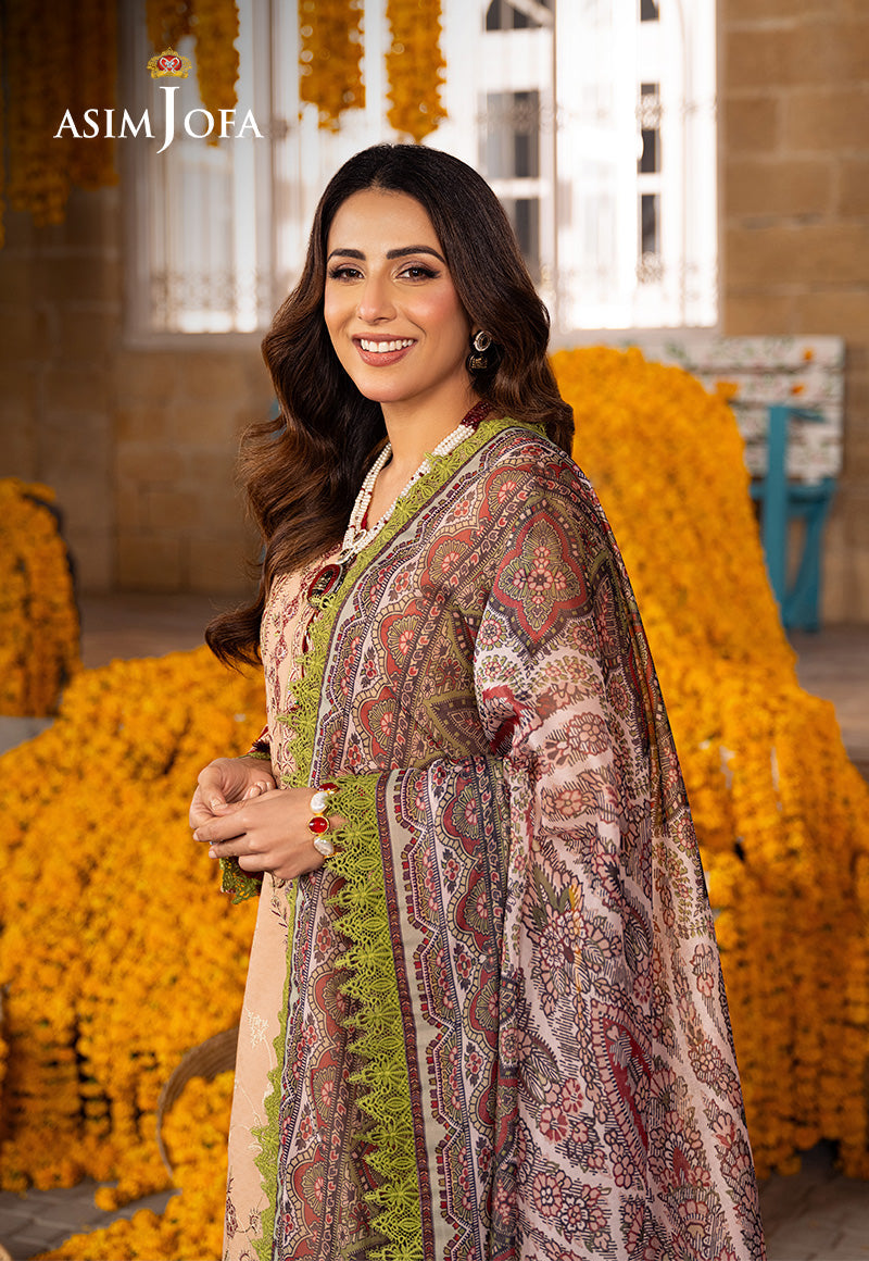 AJAR-31 EMBROIDERED JACQUARD 3 PCS