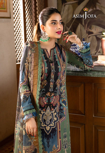 AJRWP-24 PRINTED PREMIUM WINTER COTTON STITCHED 3 PCS
