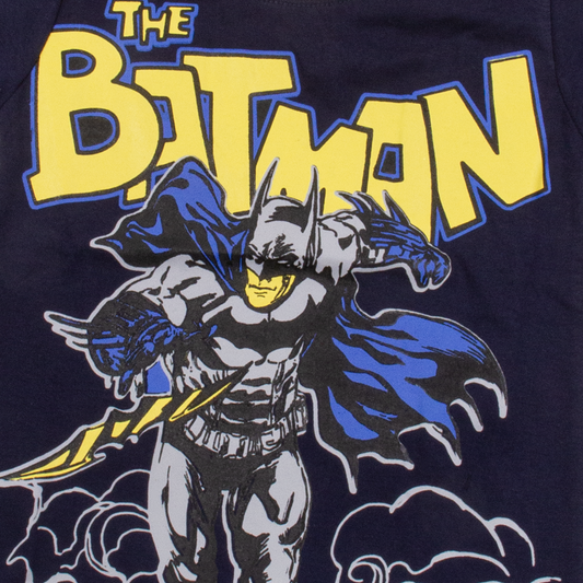 Boy Navy Blue The Batman Print T-Shirt