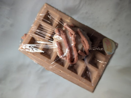 Waffle with IceCream Scoop Soap