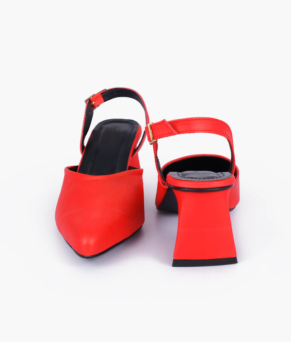 RTW Creation - Formal red slingback
