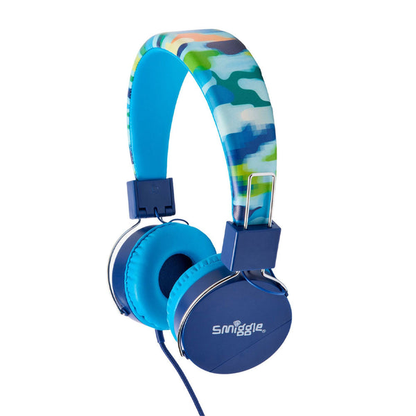 Smiggle Fold-Up Headphones Blue