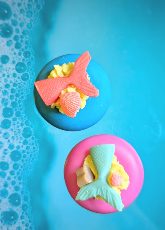 Mermaid Donut Soap (Blue)