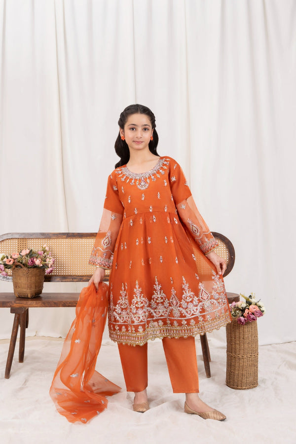 Khayat Stitched 3 Piece Kids Formals Collection'2025 Khayat-Rustica