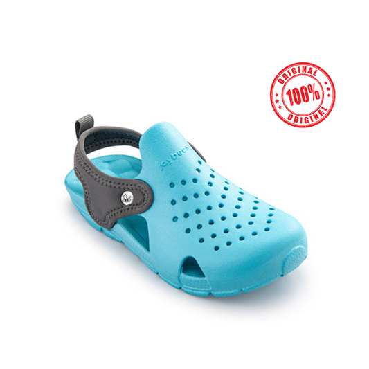 Joy-Bees Kids Creek Sky Blue / Charcoal Sandal