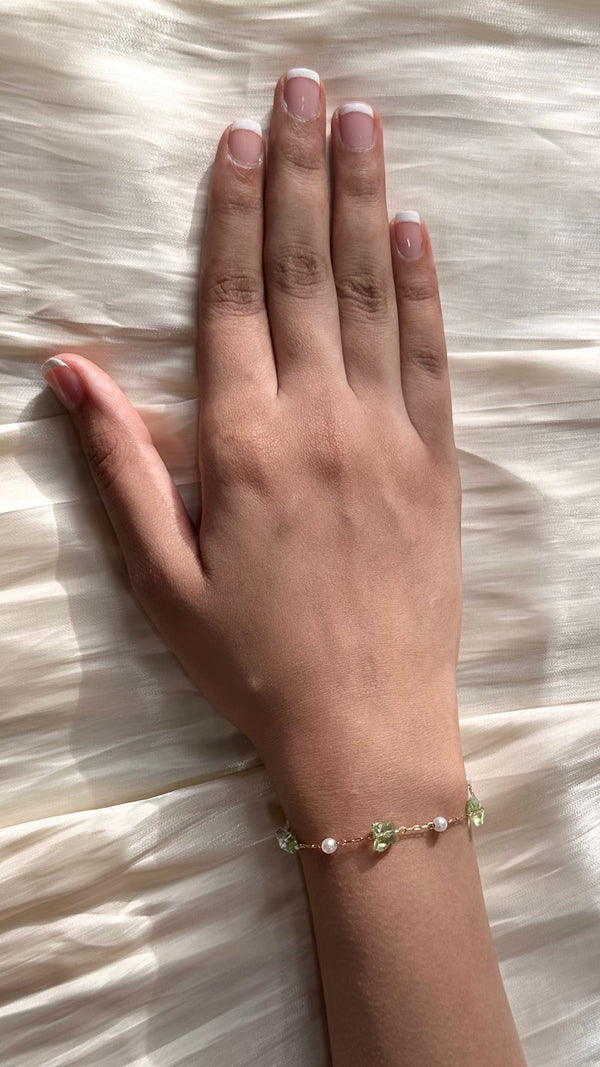 Butterfly Kisses Bracelet Green