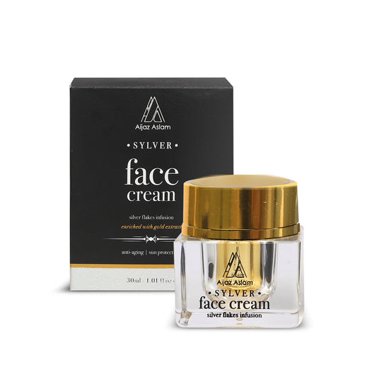 Sylver - Face Cream with Silver Flakes & Gold | Aijaz Aslam