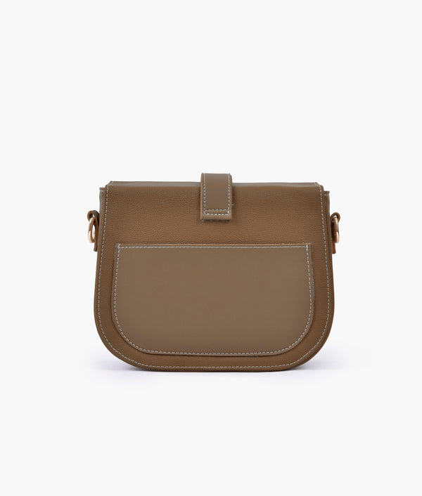 RTW Creation - Coffee push-lock saddle bag