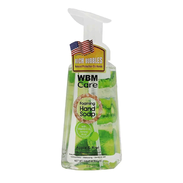 Wbm Care Hand Soap Apple & Kiwi 300ml