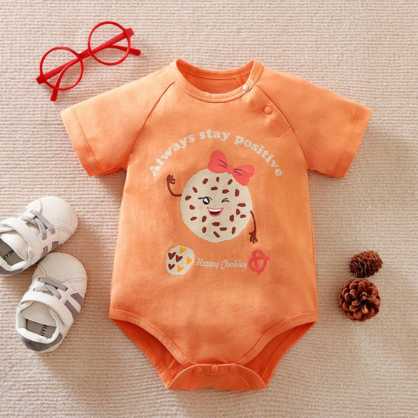 Baby Girl Bodysuit Happy Cookies