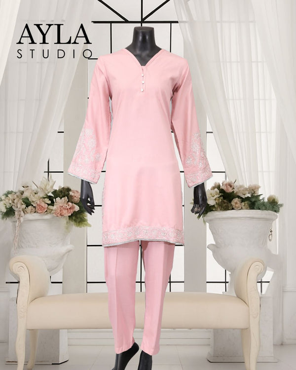 Noor E Rang by Ayla Studio Stitched 2 Piece Summer Collection'2025-Gulbadan