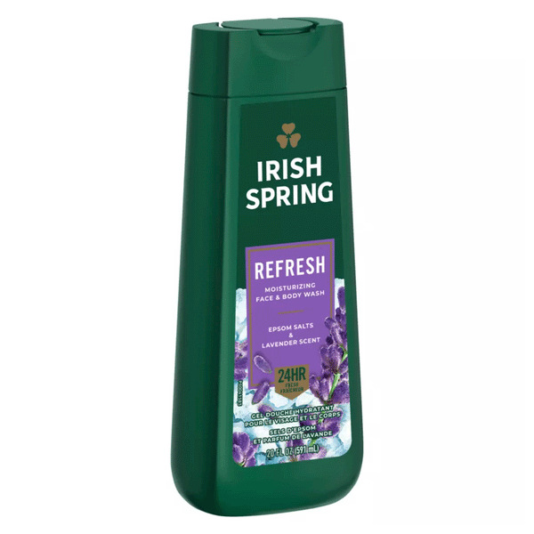 Irish Spring Refresh Epsom Salts & Lavender Scent 3in1 591ml