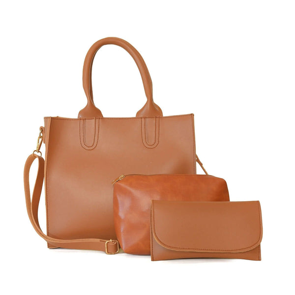 Bag X Vista 3 Pcs Brown