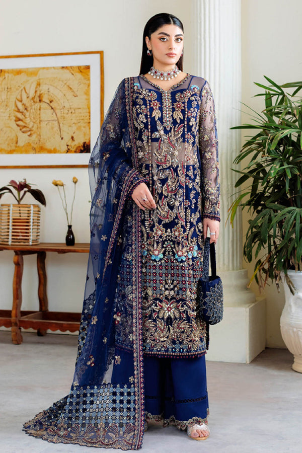 Ramsha Unstitched 3 Piece Luxury Wedding Vol-05 Collection'2025-H-507