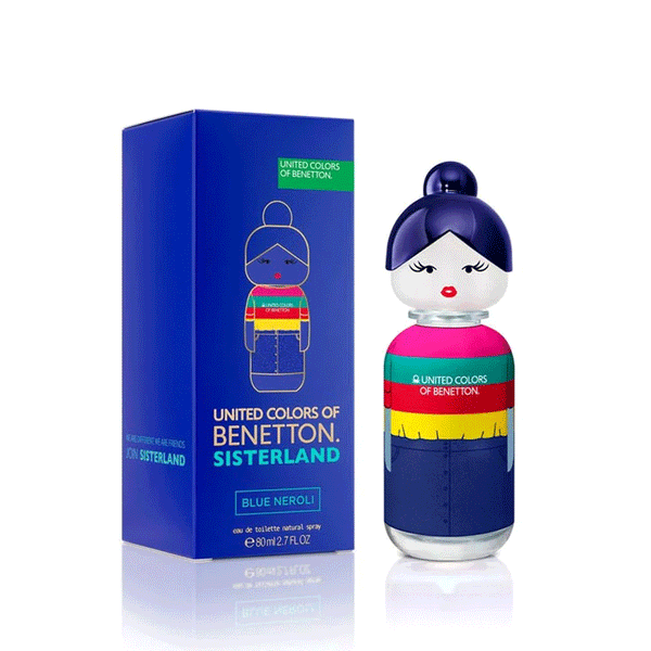 United Colors Bnt Sisterland Blue Neroli Edt 80ml