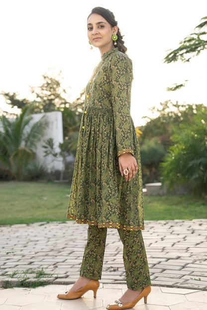 T-ALPRTW-032, AllOver Printed Shirt And The Pair Trouser