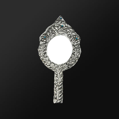 Hand Mirror Silver