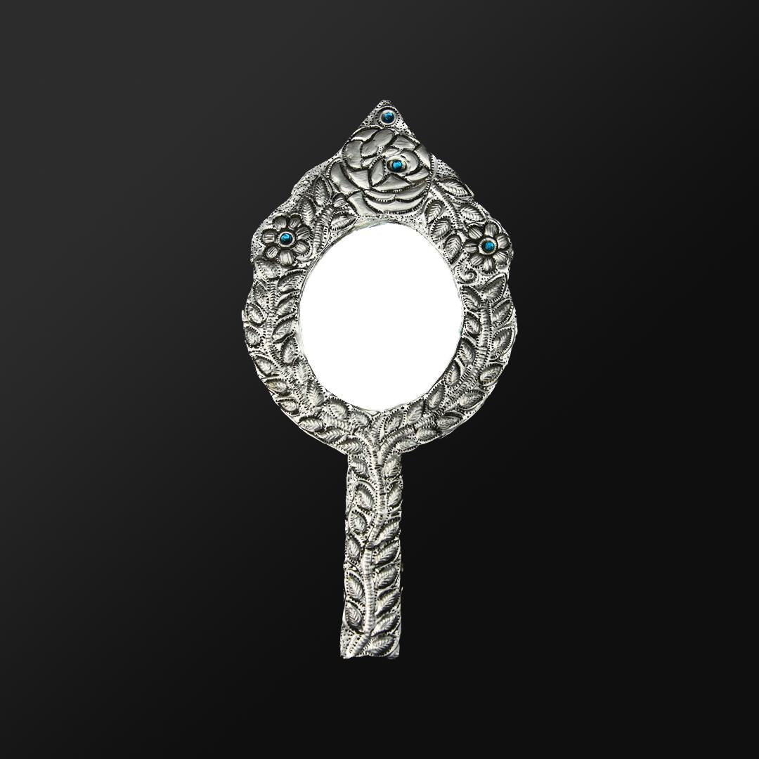 Hand Mirror Silver