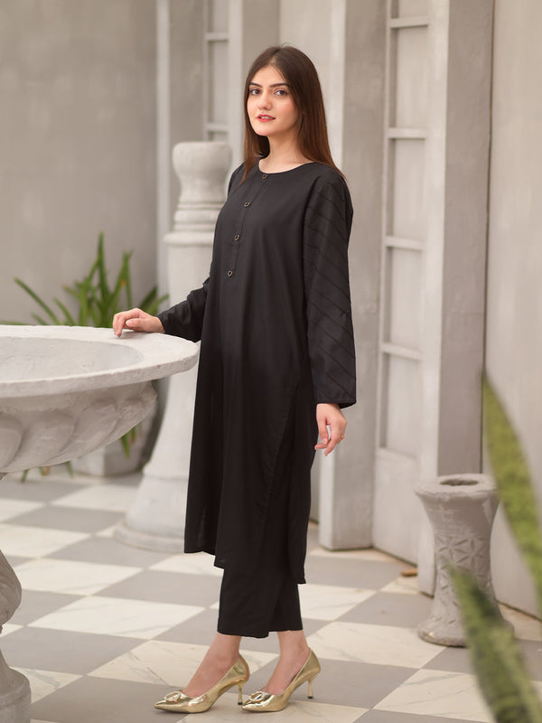 TNG Ansha Co-Ord Set-Black Collection'2024