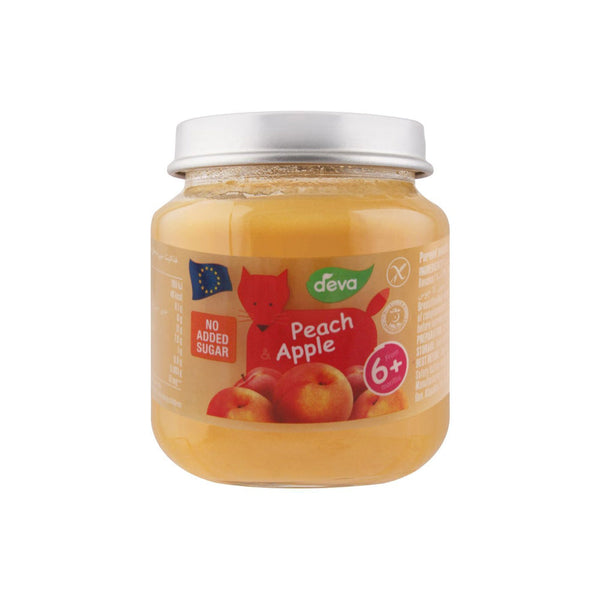 Deva Peach & Apple 6m+ 125g