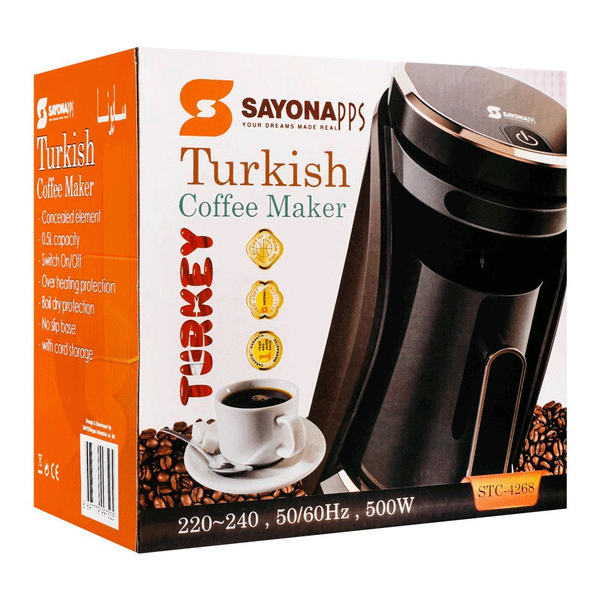 Sayona Turkish Coffee Maker Stc-4268