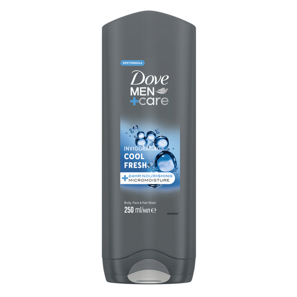 Dove Men+Care Invigorating Cool Fresh Body Wash 250ml