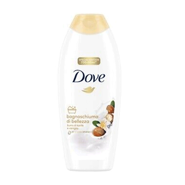 Dove Beauty Bath Foam Shea Butter & Vanilla 750ml
