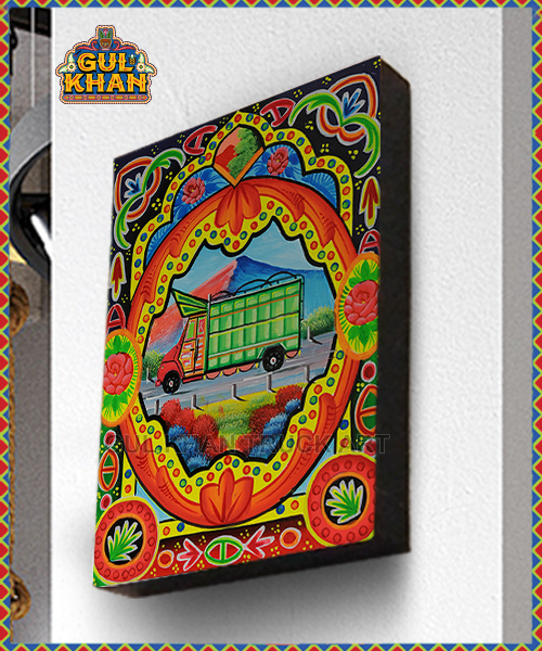 Printed Wall Frame Truck Design