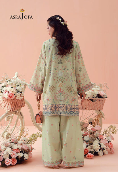 AJPB-287 Printed Lawn Stitched 2pcs