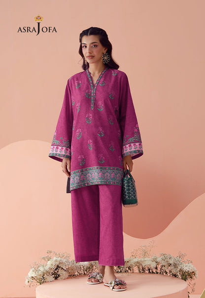 AJPB-286 Printed Lawn Stitched 2pcs