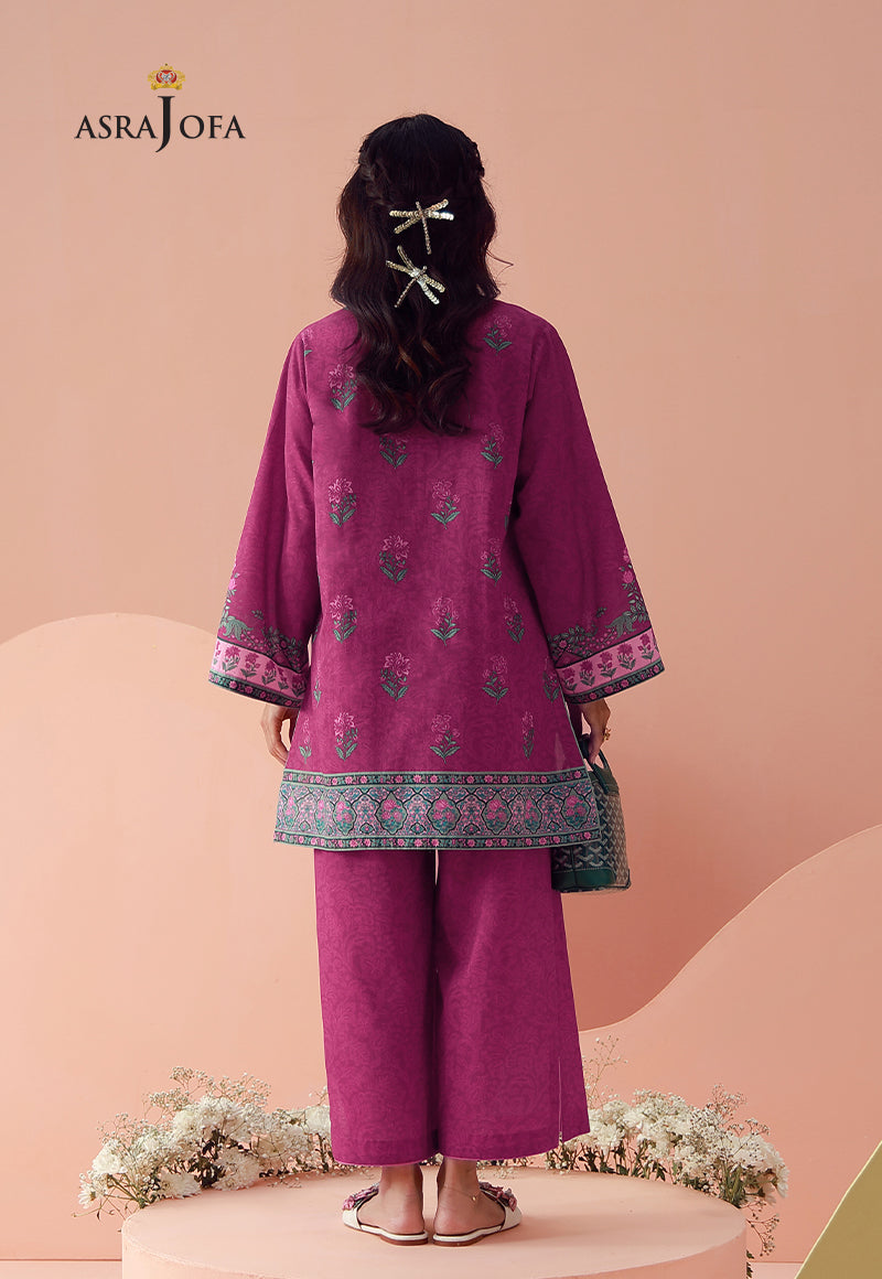 AJPB-286 Printed Lawn Stitched 2pcs