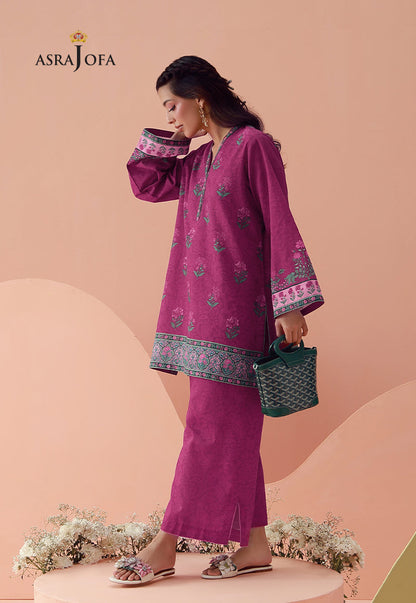 AJPB-286 Printed Lawn Stitched 2pcs