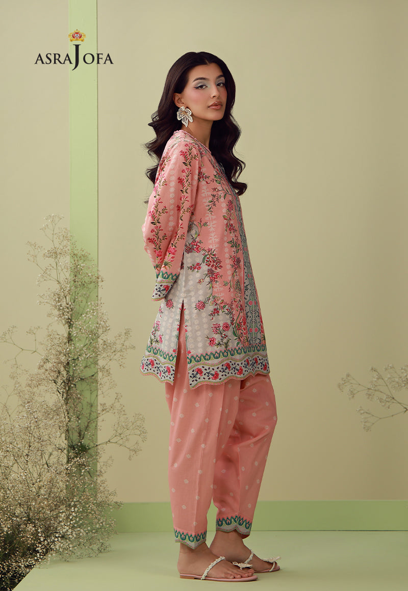 AJPB-291 Printed Lawn Stitched 2pcs