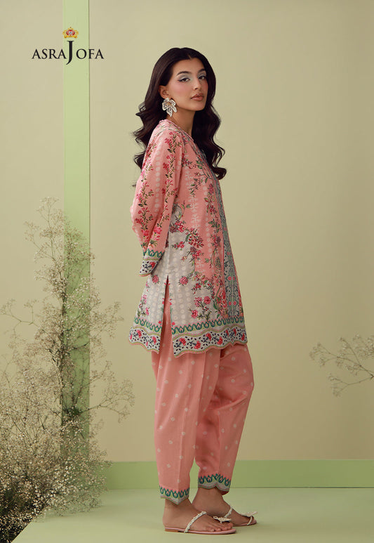 AJPB-291 Printed Lawn Stitched 2pcs