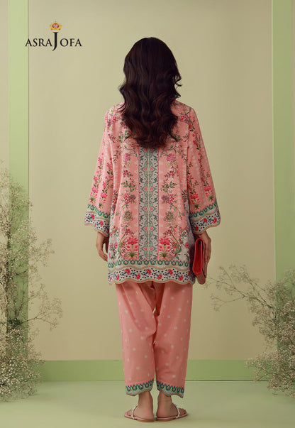 AJPB-291 Printed Lawn Stitched 2pcs