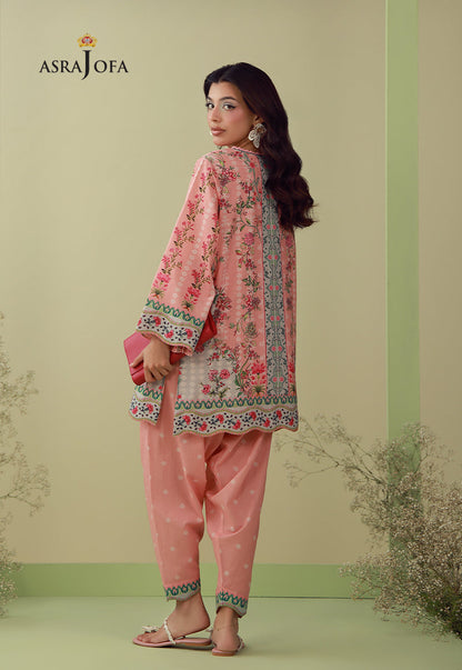 AJPB-291 Printed Lawn Stitched 2pcs