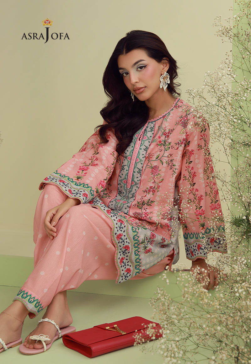 AJPB-291 Printed Lawn Stitched 2pcs