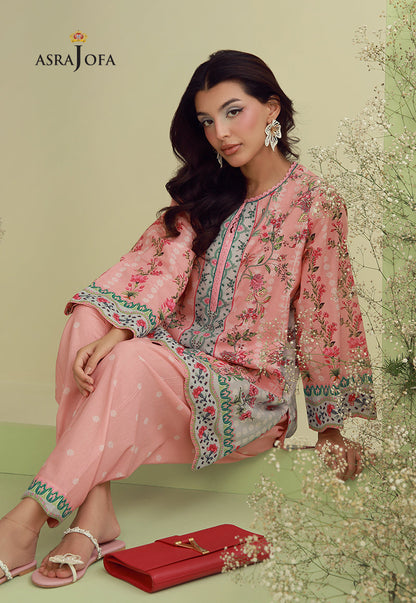 AJPB-291 Printed Lawn Stitched 2pcs