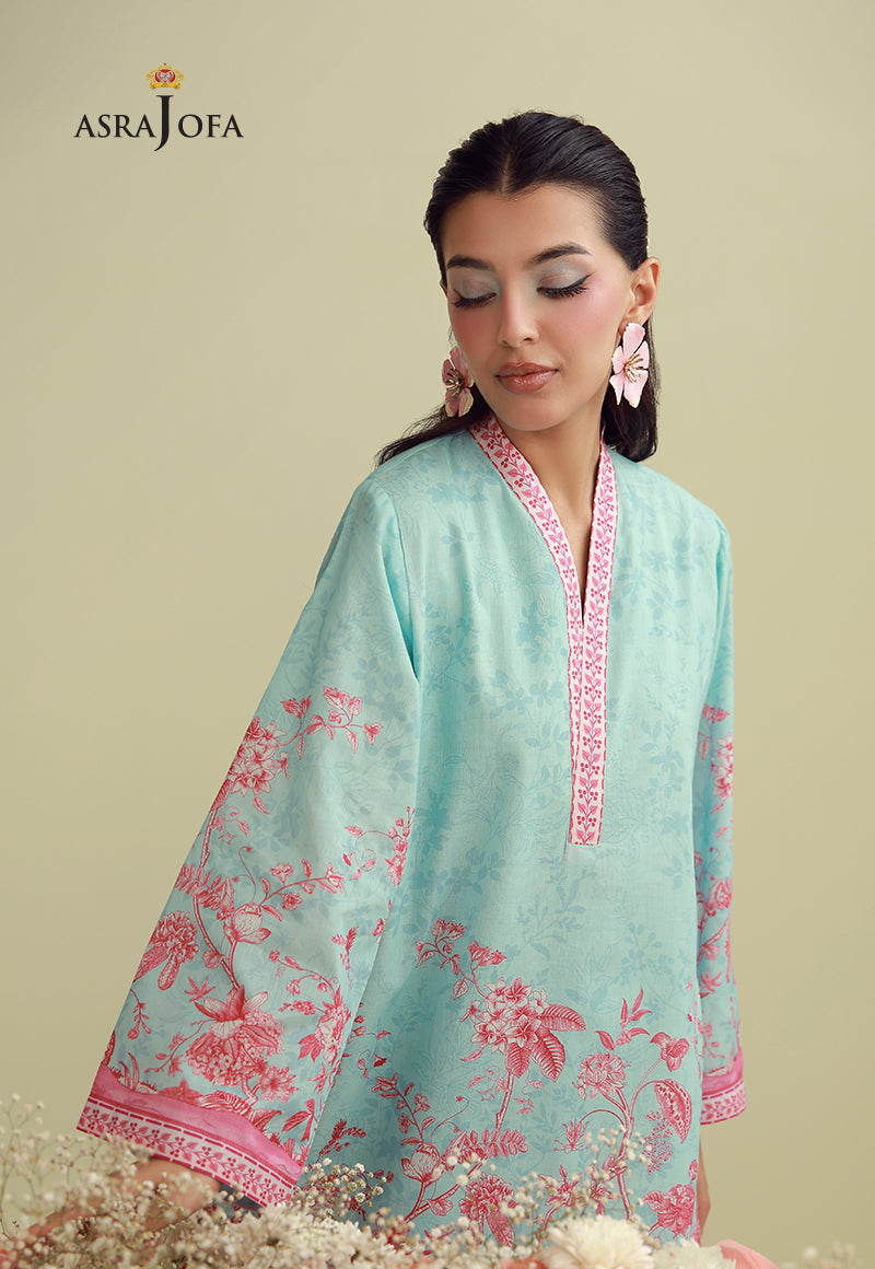 AJPB-288 Printed Lawn Stitched 2pcs
