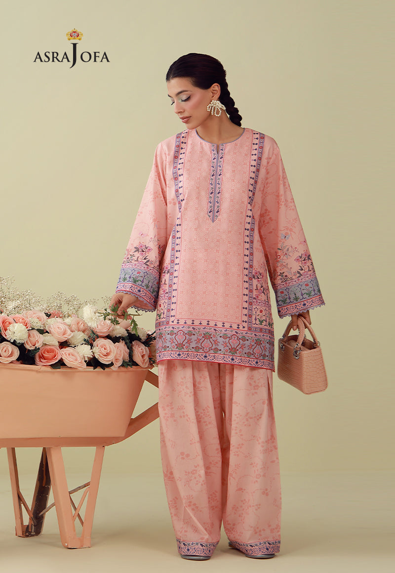 AJPB-290 Printed Lawn Stitched 2pcs