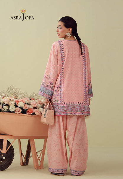 AJPB-290 Printed Lawn Stitched 2pcs