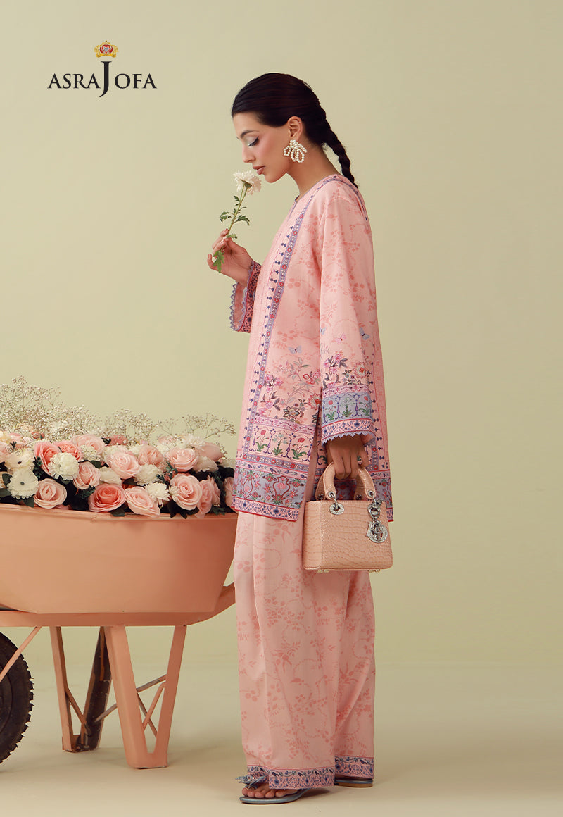 AJPB-290 Printed Lawn Stitched 2pcs